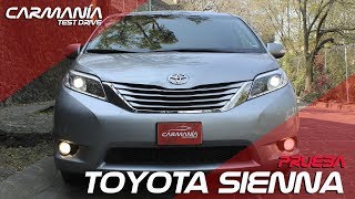 Toyota Sienna a prueba  CarManía [upl. by Anegroeg911]