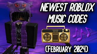 Roblox Music CodesIDs February 2024 WORKING ROBLOX ID [upl. by Acirne300]