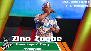 Zino Zogbe  Hommage a Dezy Champion  Les auditions à laveugle  The Voice Afrique Francophone CIV [upl. by Anyad]