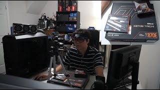 X870E Taichi Livestream PC Build  Ryzen 7 9700X [upl. by Marlene153]