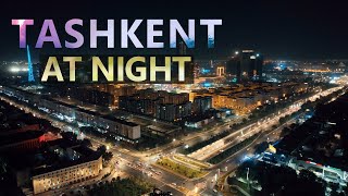 Tashkent at night by drone [upl. by Reames72]