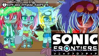 Sonic and friendsfrontiers AU react to tiktoksMy AU [upl. by Odlabu341]