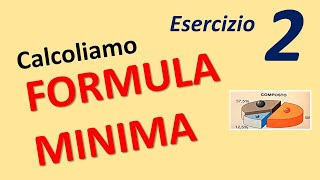 Calcolo della FORMULA MINIMA di un composto 2 [upl. by Alex]