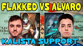 Heretics Flakked se topa contra la Kalista support clínica de MDK Alvaro [upl. by Fiske]