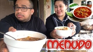 Hangover Cure Authentic Mexican Menudo 🍜 mukbangeating show Mexican Menudo Soup with bread [upl. by Os482]