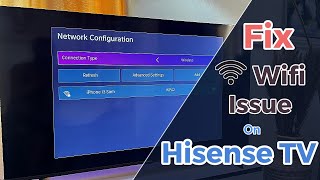 How to Fix Hisense TV Thats Not Connecting to Internet WiFi [upl. by Ostap]