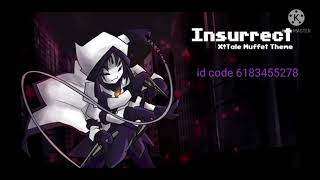 Underverse Inserrect Xtale muffet Theme Roblox id [upl. by Nessah]