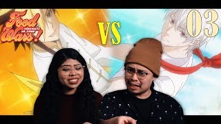 KUGA VS EISHI THIS IS INTENSE SHOKUGEKI NO SOMA SEASON 4 EPISODE 3 REACTION [upl. by Ellerrehc]