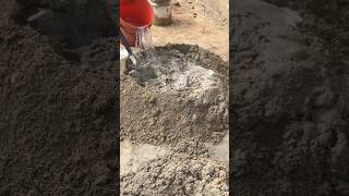 Cement mortar mix for blockwork building contruction shorts [upl. by Krista275]