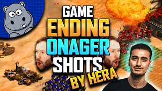 Game Ending Onager shots by Hera [upl. by Nylyaj]