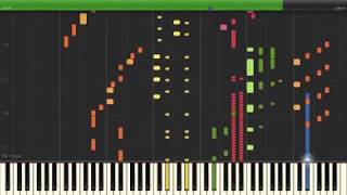 Paris Promenade  Mario Kart Tour in Synthesia [upl. by Sharia]