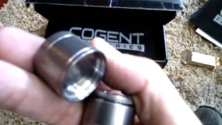 Cogent Industries titanium pill pot EDC capsule [upl. by Oman965]