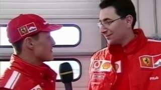 Schumacher interviews Binotto [upl. by Tito]