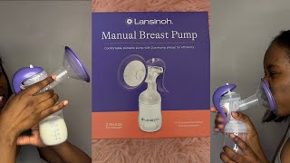 Lansinoh Manual Breast Pump Review [upl. by Shaefer]