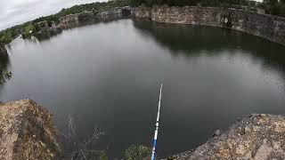 FISHING AT AN ABANDONED QUARRY [upl. by Laud]