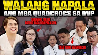 BUTATA ANG QUADCROCS WALA SILANG NAPALA SA OVP RESOURCE PERSONS [upl. by Chelsey163]