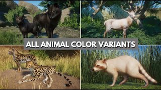 Planet Zoo ALL COLOR VARIANTS [upl. by Mik]