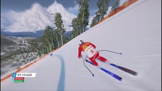 Steep Downhill Gold Road to the Olympics Pyeongchang [upl. by Linnie453]