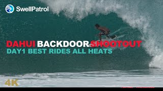 2024 DaHui Backdoor Shootout  Day 1  Best Rides From All Heats Jamie OBrien Seth Moniz and more [upl. by Aititil]