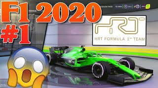 F1 2020  BUILDING THE NEW HRT  My Team Career 1 [upl. by Cedar]