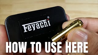 HOW TO ZERO RED DOT ON PISTOL LIKE GLOCK OR RIFLE AR 15AK 47 FEYACHI LASER BORE SIGHT REVIEW [upl. by Marice]