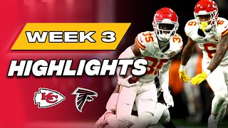 Kansas City Chiefs at Atlanta Falcons  MUSTSEE Week 3 Highlights [upl. by Latoniah759]