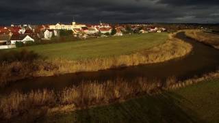 Luftaufnahme Jessen  Elster Markt Aerial shot dji Phantom 3 pro 4kUHD [upl. by Ciaphus]