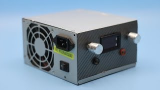 Adjustable power supply from computer ATX [upl. by Annonyw]