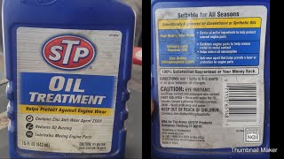 How to use stp engine oil treatment [upl. by Azeret]