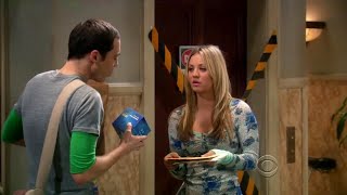 Sheldon questions Penny on his choice of maxipads  The Big Bang Theory [upl. by Enitnelav727]