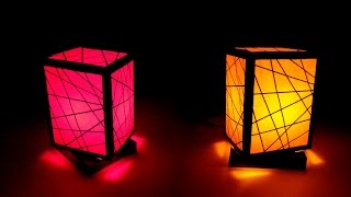 How to make a night lamp [upl. by Ellynad101]