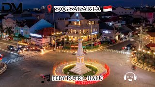 View Kota Yogyakarta By Drone 4K  Feby Putri  Halu Destinations Music Video [upl. by Norwood855]