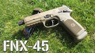 FNX45 Tactical  REWIEW  SHOOTING Français [upl. by Rannug]