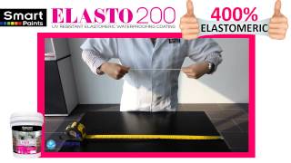 Smart Paints  Elasto 200 Elastomeric Waterproofing Paint [upl. by Suez]