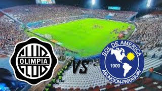 APERTURA Fecha 1 Olimpia vs Sol de América [upl. by Persas]