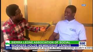 SLBC News Hour Interview with SLASW Secretary General on National Social Workers Census 2024 [upl. by Jarrell]