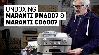 UNBOXING Amplificatore Marantz PM6007 e Lettore CD6007 [upl. by Irakab594]