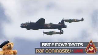 LIVE BATTLE OF BRITAIN MEMORIAL FLIGHT SPITFIRE amp HURRICANE DISPLAYS • RAF CONINGSBY 190524 [upl. by Idissak948]