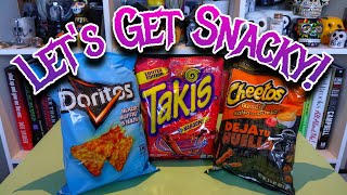 Is It Any Good  3 SnackSized Chips Reviews Cheetos Doritos Takis [upl. by Suirradal895]