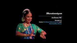 Bharatanatyam  Baaro Krishnayya  Archana MC [upl. by Dlnaod581]