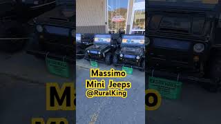 Massimo mini jeeps in stock RuralKing just in time for Christmas ruralking minijeep [upl. by Eniamrahc]