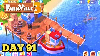 FarmVille 3  Animals Gameplay Walkthrough Day 91 [upl. by Kerrill]