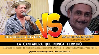 Zacarias Marín y Miguelito Rivera en una épica Controversia para la Historia Veraguas vs Los Santos [upl. by Cire]