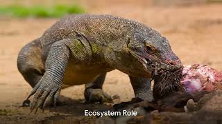 Komodo Dragon  Fun Facts [upl. by Inatsed]