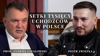 BEZ CENZURY 25  ROZMOWA  ZWIEFKA amp PROF ZAPAŁOWSKI  DO POLSKI ZMIERZAJĄ SETKI TYSIĘCY UCHODŹCÓW [upl. by Buzz]