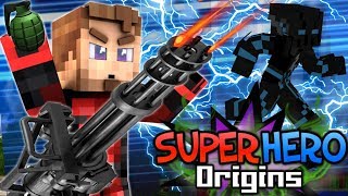 HERO and VILLAIN Minecraft Super Hero Origins 25 Modded Minecraft Roleplay [upl. by Fedora]