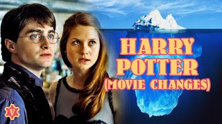 The Harry Potter Movie Changes Iceberg Explained [upl. by Dnama484]