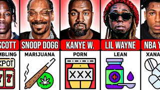 Famous Rappers Secret Addictions [upl. by Greenwell]