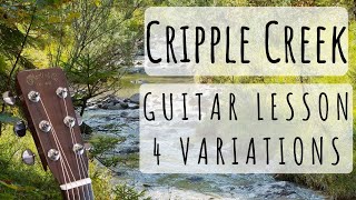 Cripple Creek Guitar Lesson [upl. by Tabina]