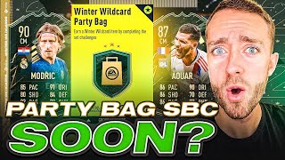 PARTY BAG SBC SOON WINTER WILDCARD AOUAR SBC COMING TODAY FIFA 22 Ultimate Team [upl. by Karlik]